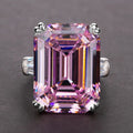 Blush Solitaire Ring