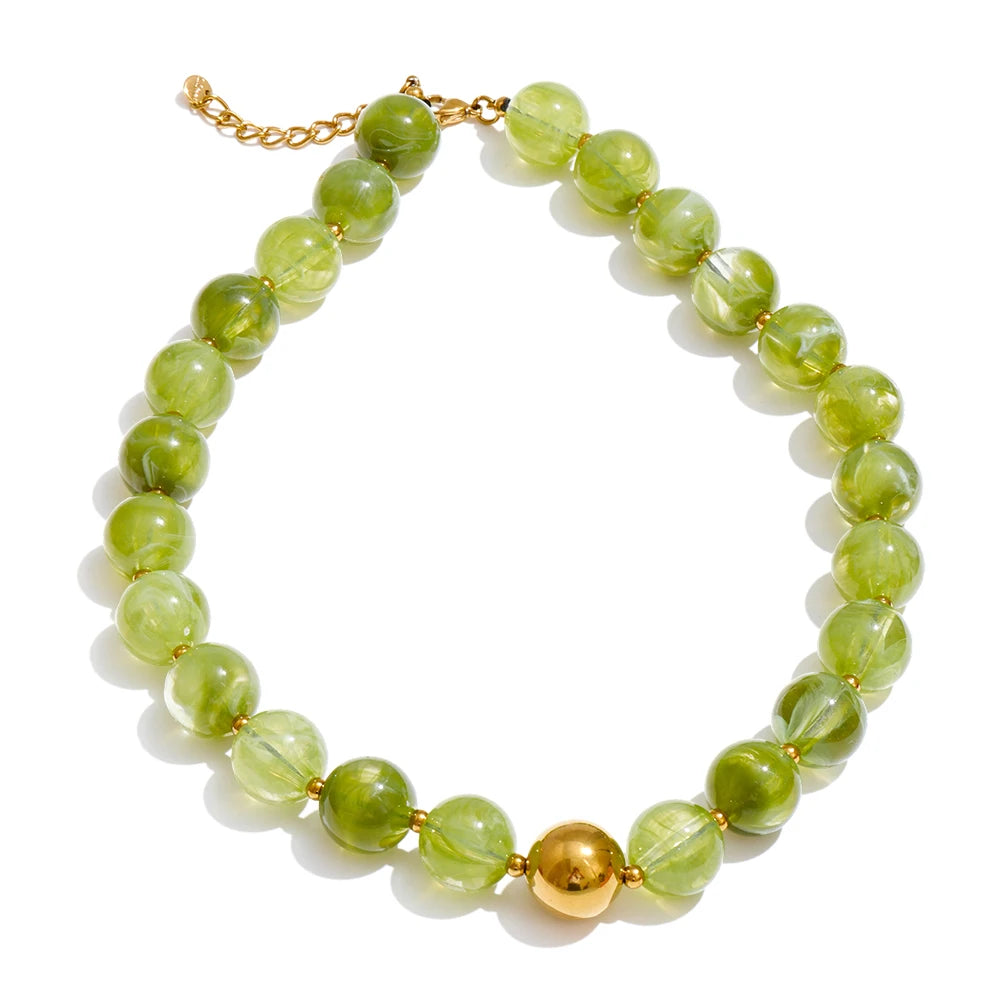 Necklace Green
