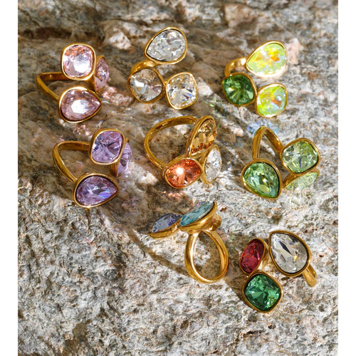 Candy Cluster Ring detail