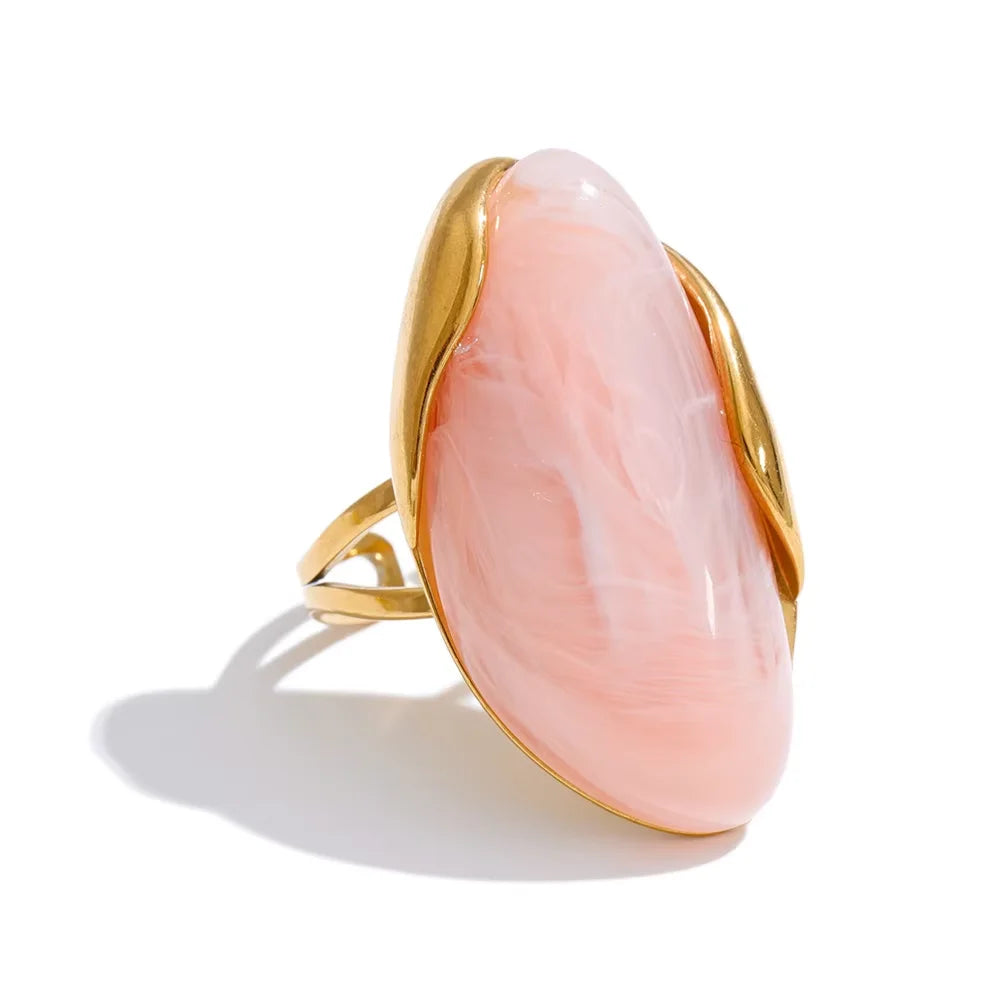 Pebble Ring Pink