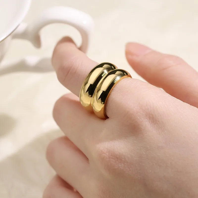 Double Dome Ring