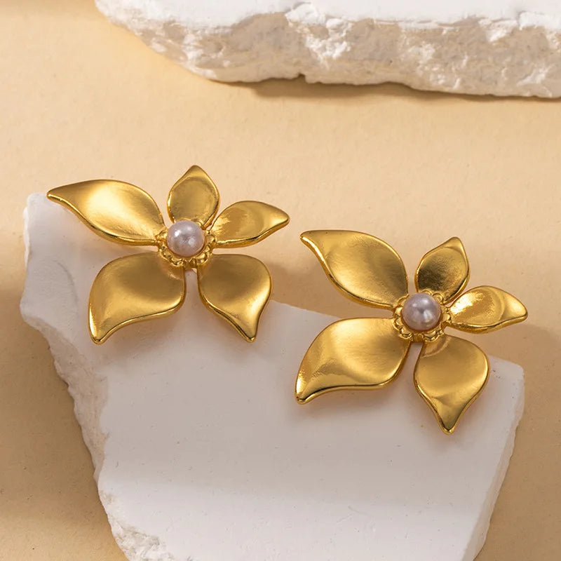 Jasmine Pearl Studs