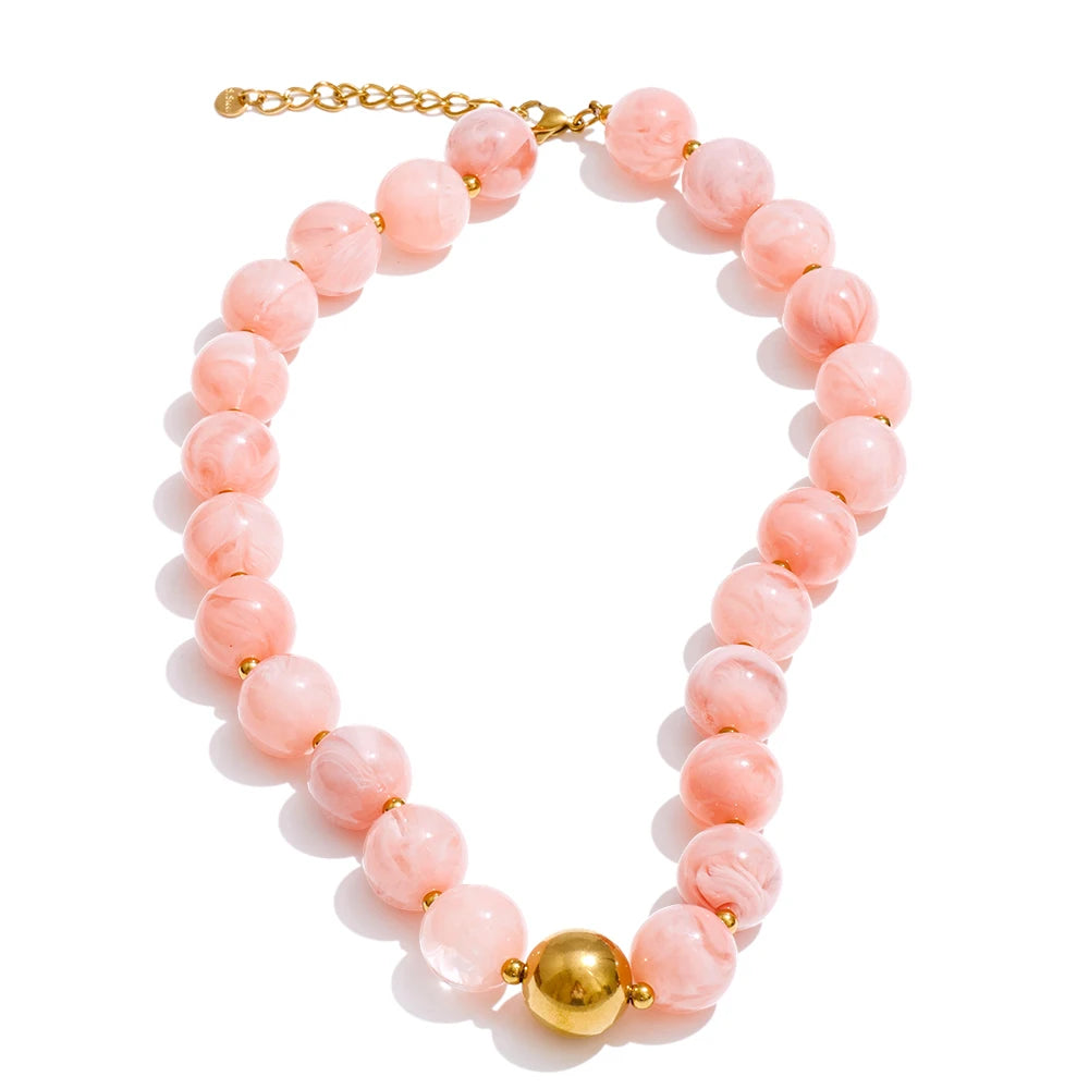 Necklace Pink