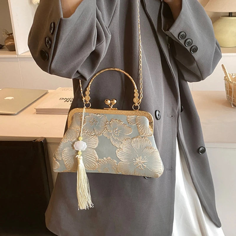 Cartera Golden Bloom Frame