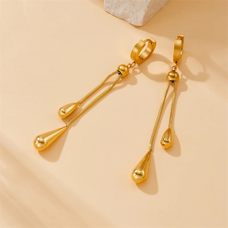 Raindrop Lariat Set detail