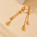 Raindrop Lariat Set detail