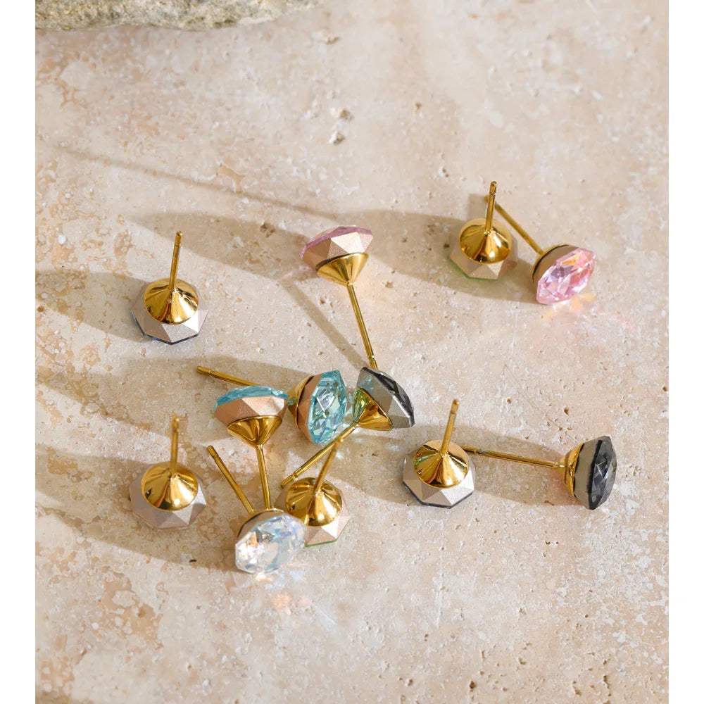 Prism Crystal Studs detail
