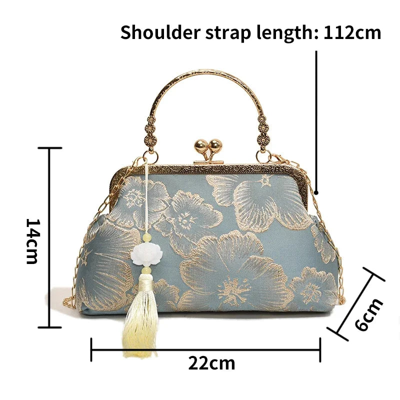 Cartera Golden Bloom Frame