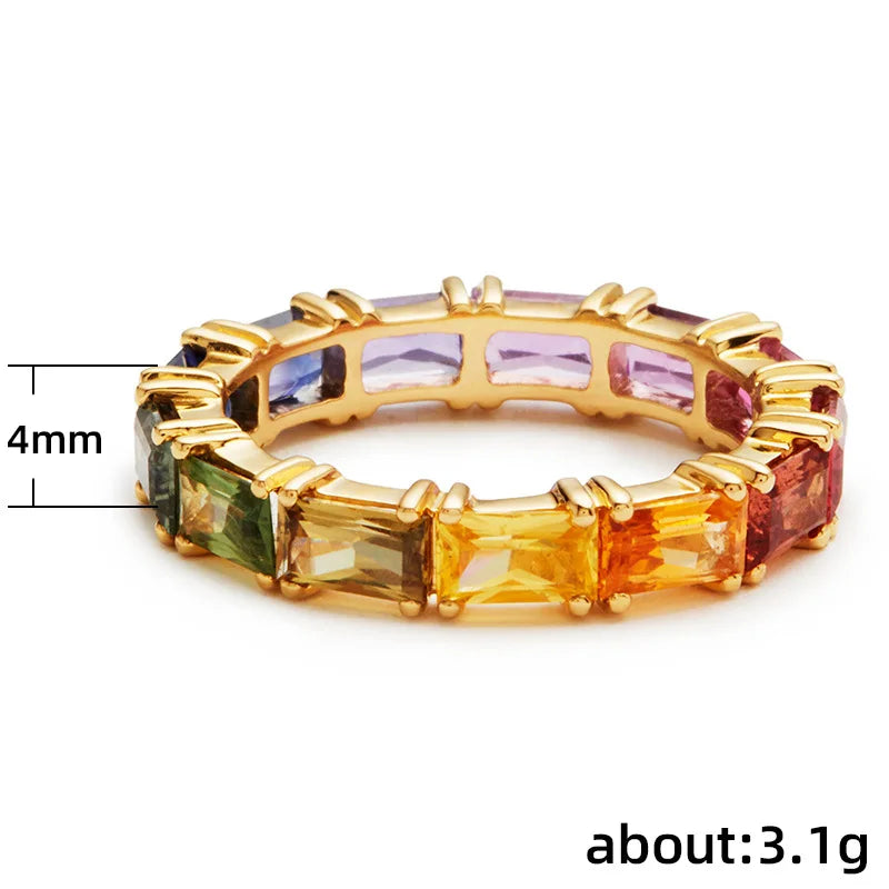 Confetti Eternity Band