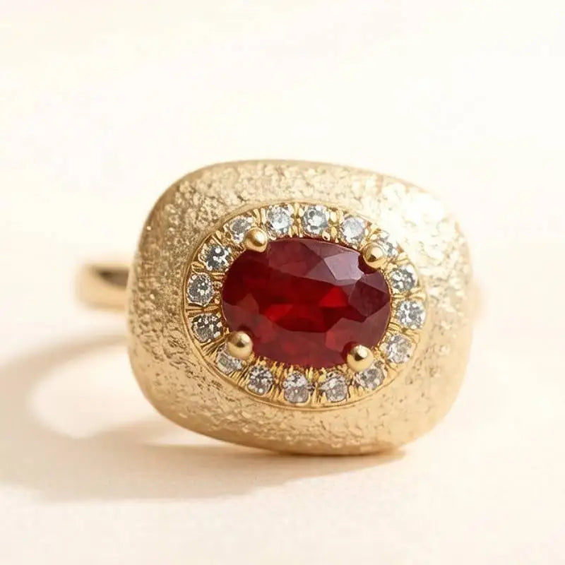 Ruby Signet Ring