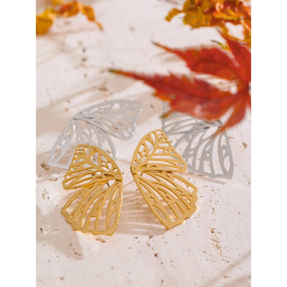 Aretes Butterfly Wing