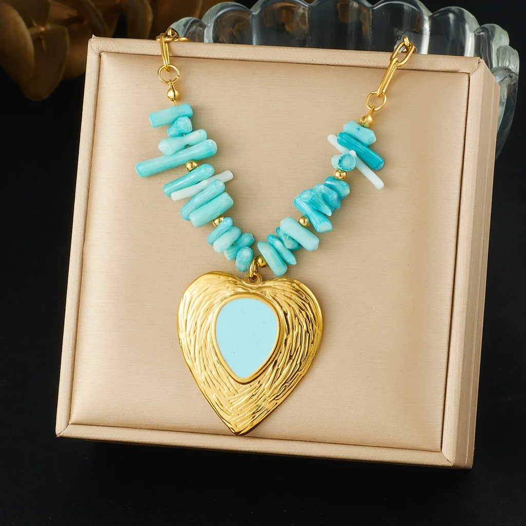 Capri Heart Necklace