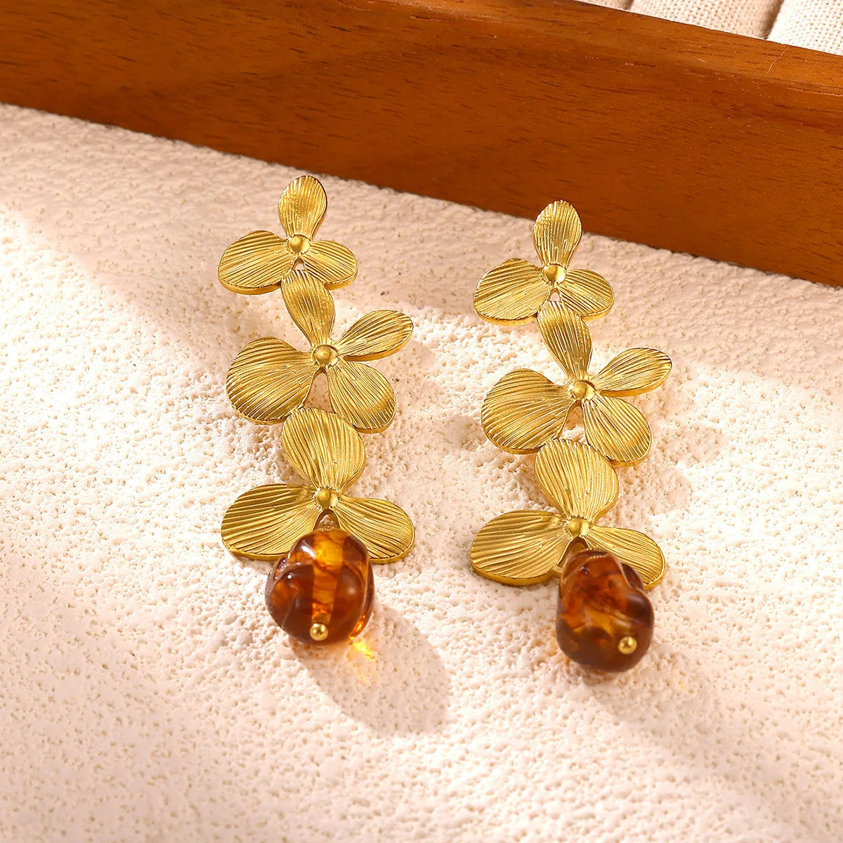 Orchid Cascade Earrings