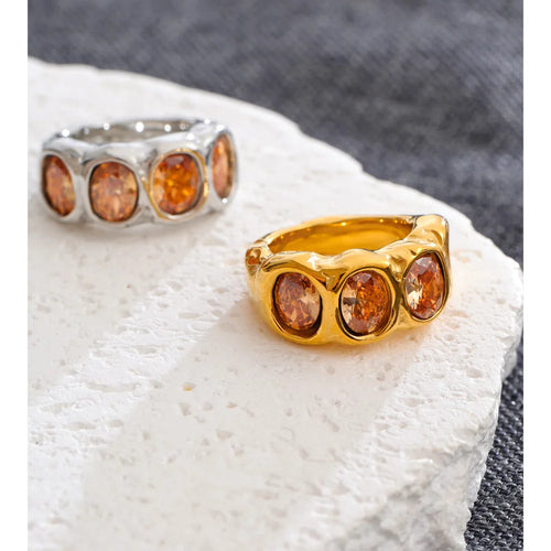 Champagne Trio Ring