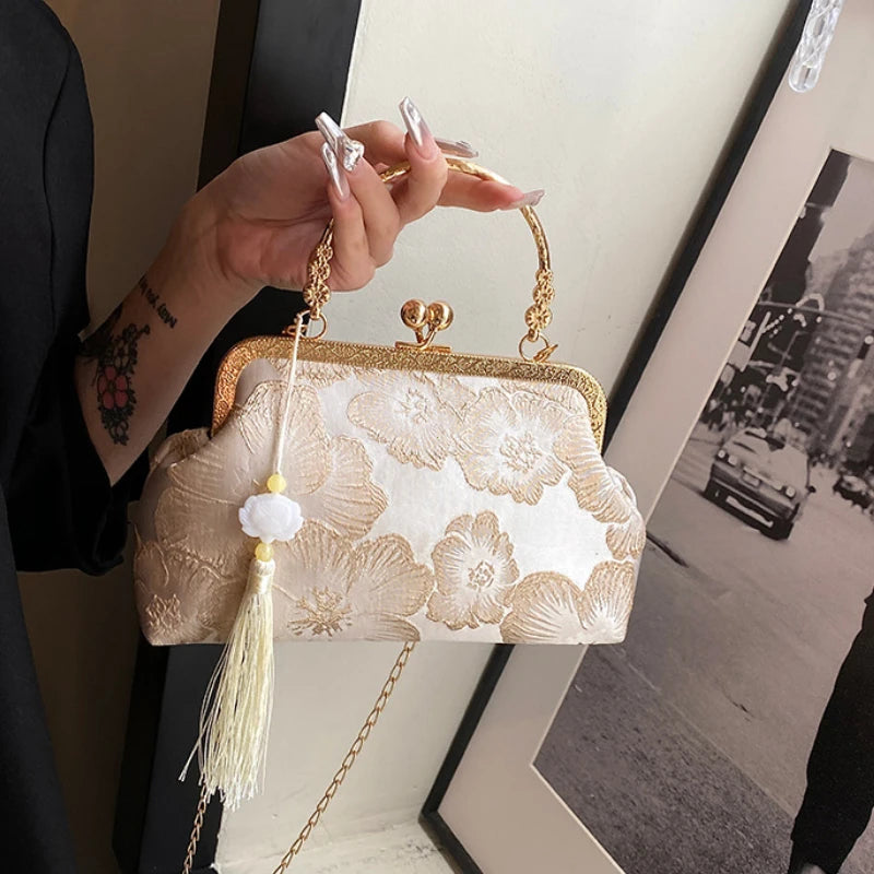 Cartera Golden Bloom Frame
