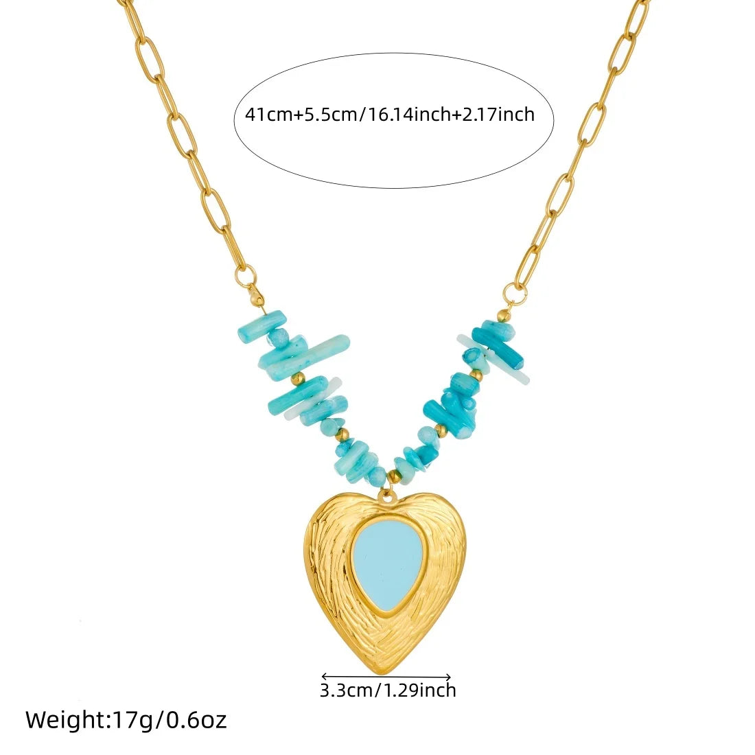 Capri Heart Necklace