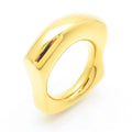 Sculpted Square Ring