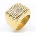 Pavé Signet Ring
