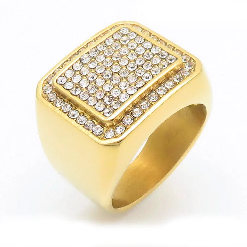 Pavé Signet Ring