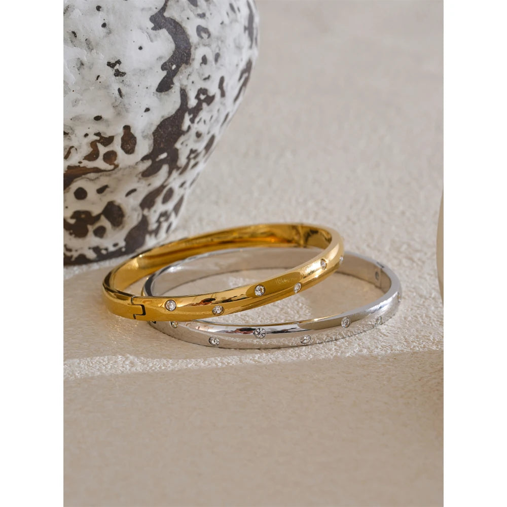Starlight Bangle worn