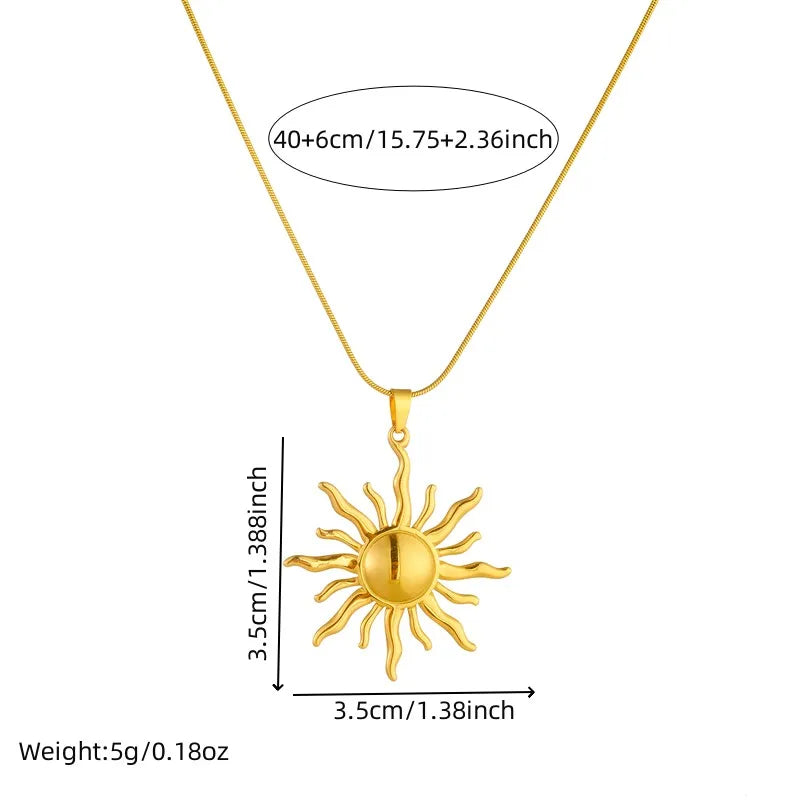Solstice Sun Necklace