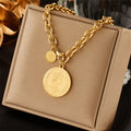 Collar Golden Medallion