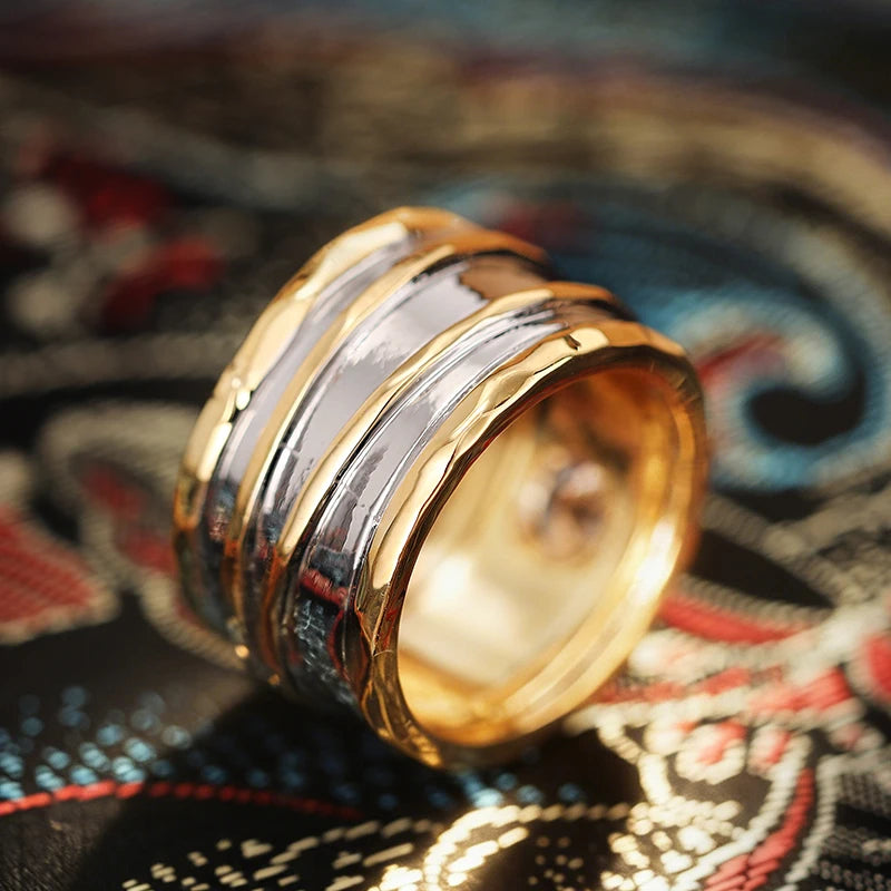 Duet Solitaire Ring