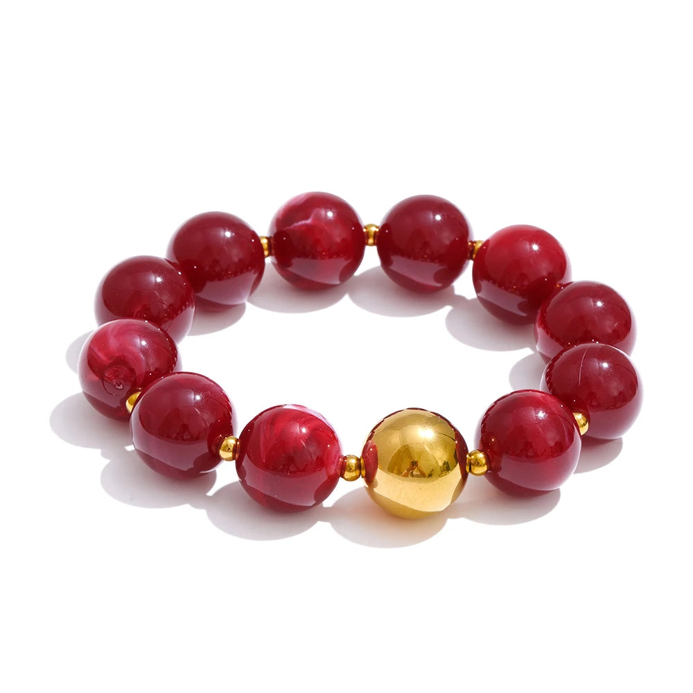 Bracelet Dark Red