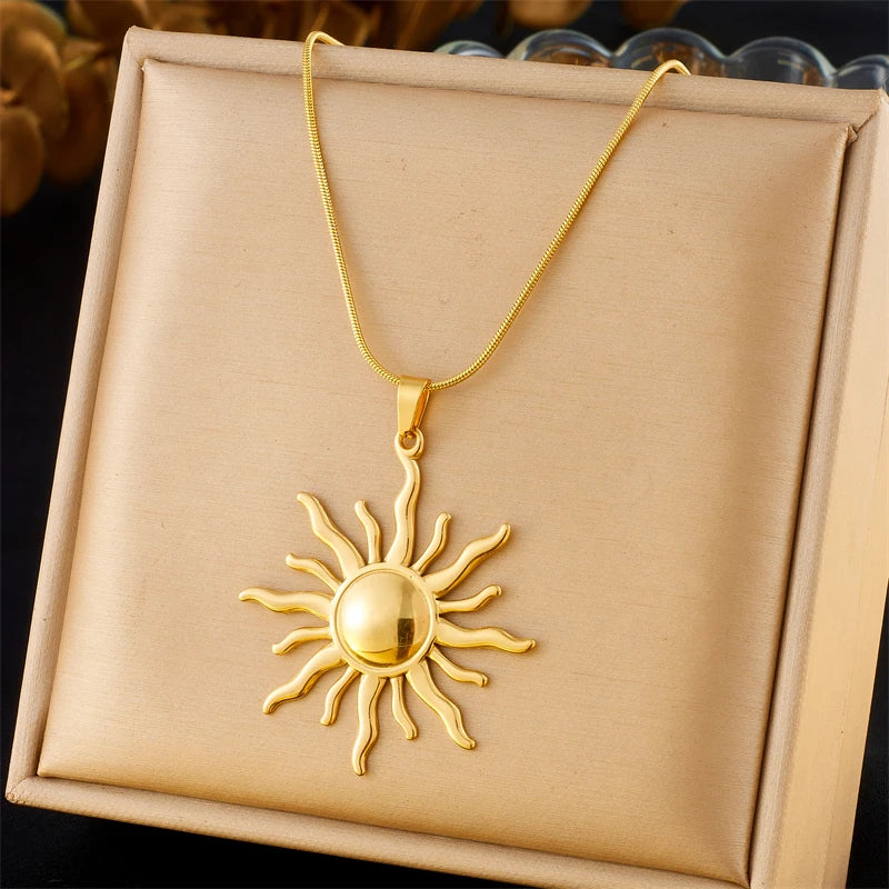 Solstice Sun Necklace