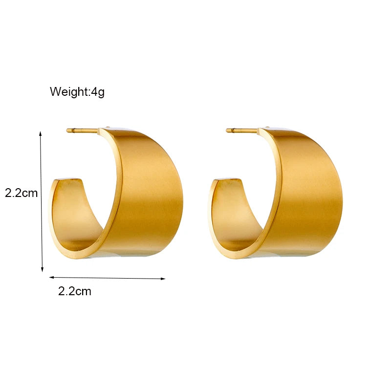 Bold Cuff Hoops