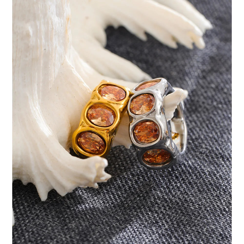 Champagne Trio Ring