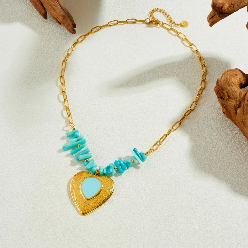 Capri Heart Necklace