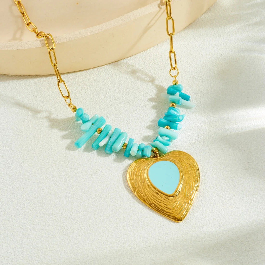 Capri Heart Necklace