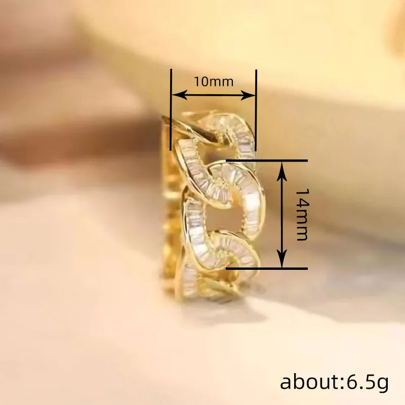 Golden Braid Ring