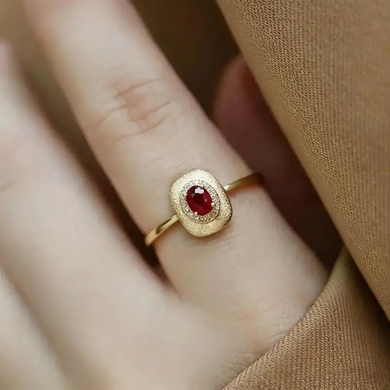 Ruby Signet Ring