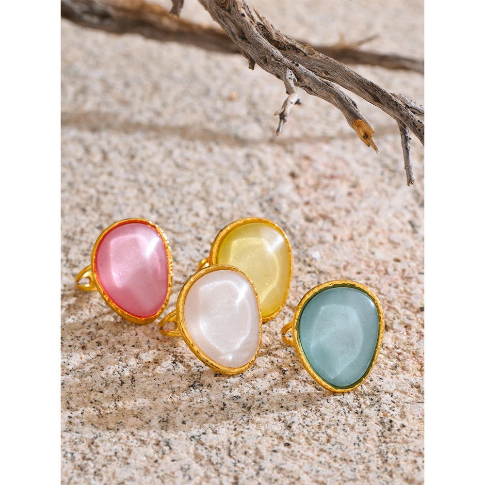 Sorbet Rings in four colors