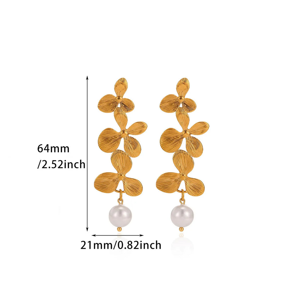 Orchid Cascade Earrings