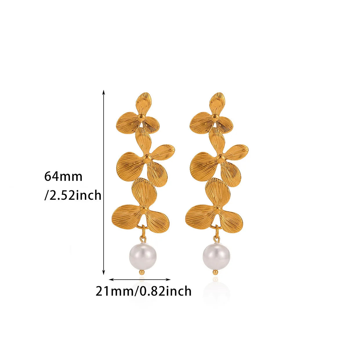Orchid Cascade Earrings