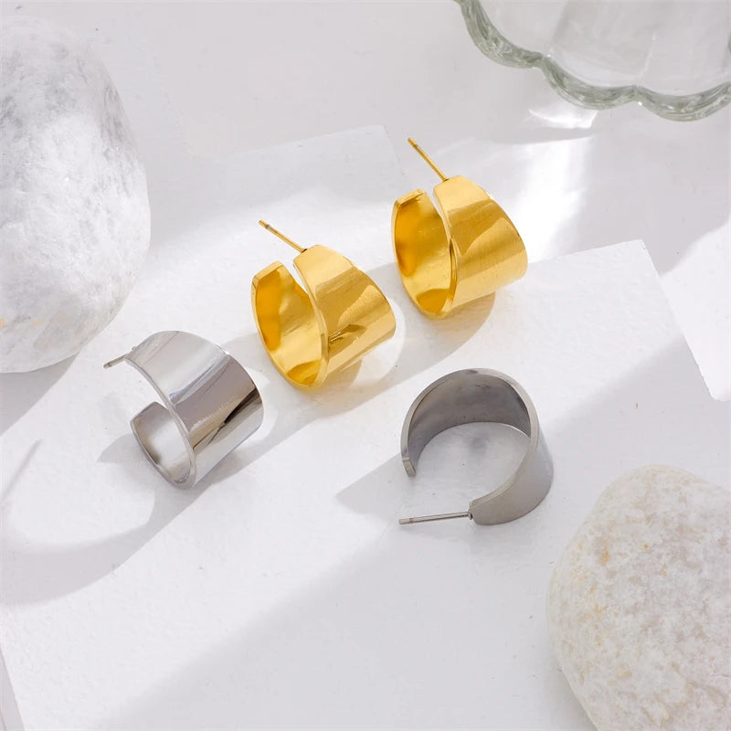Bold Cuff Hoops