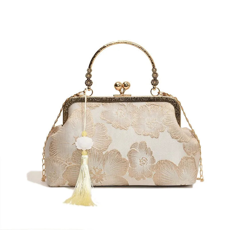 Bolsa Golden Bloom Frame