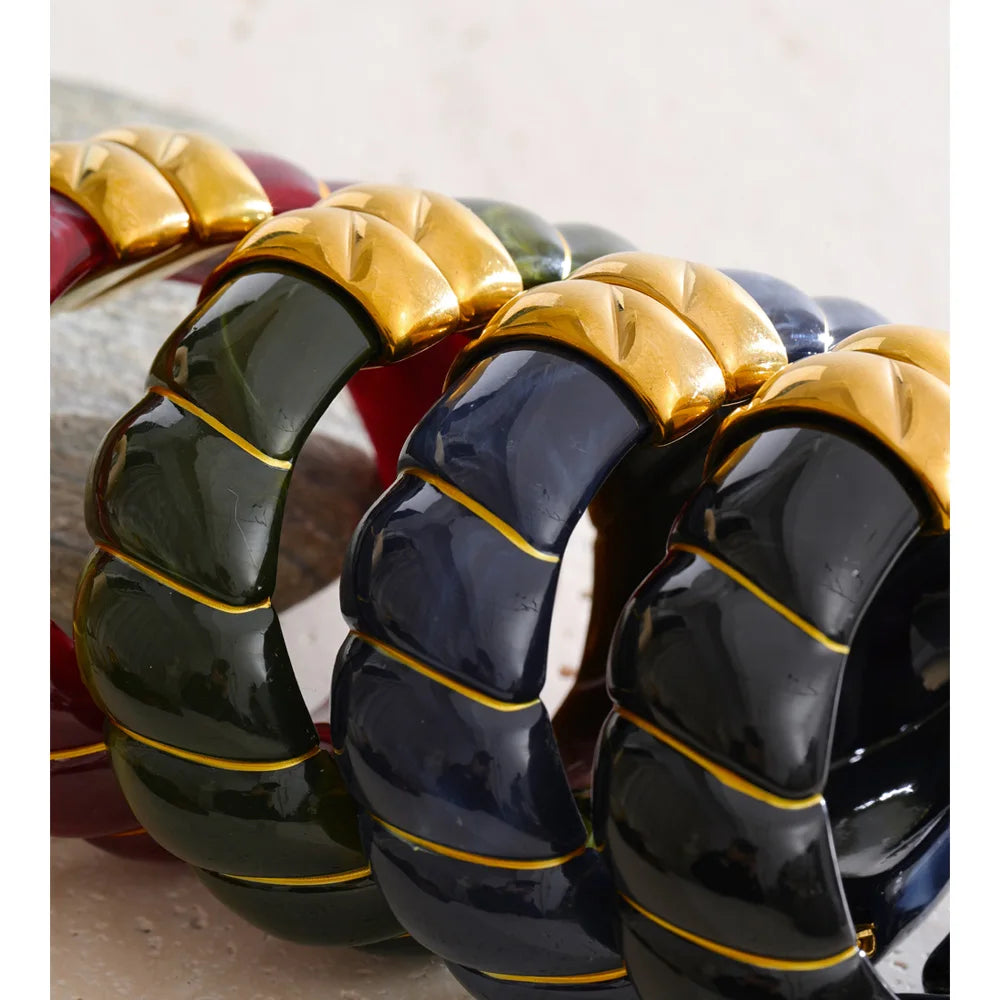 Mosaic Statement Bangle detail